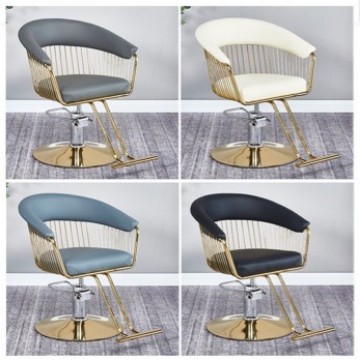 Sillas de peluquería, sillas de peluquería retro, peluquería especial de alta gama, red tide store, sillas teñidas en caliente