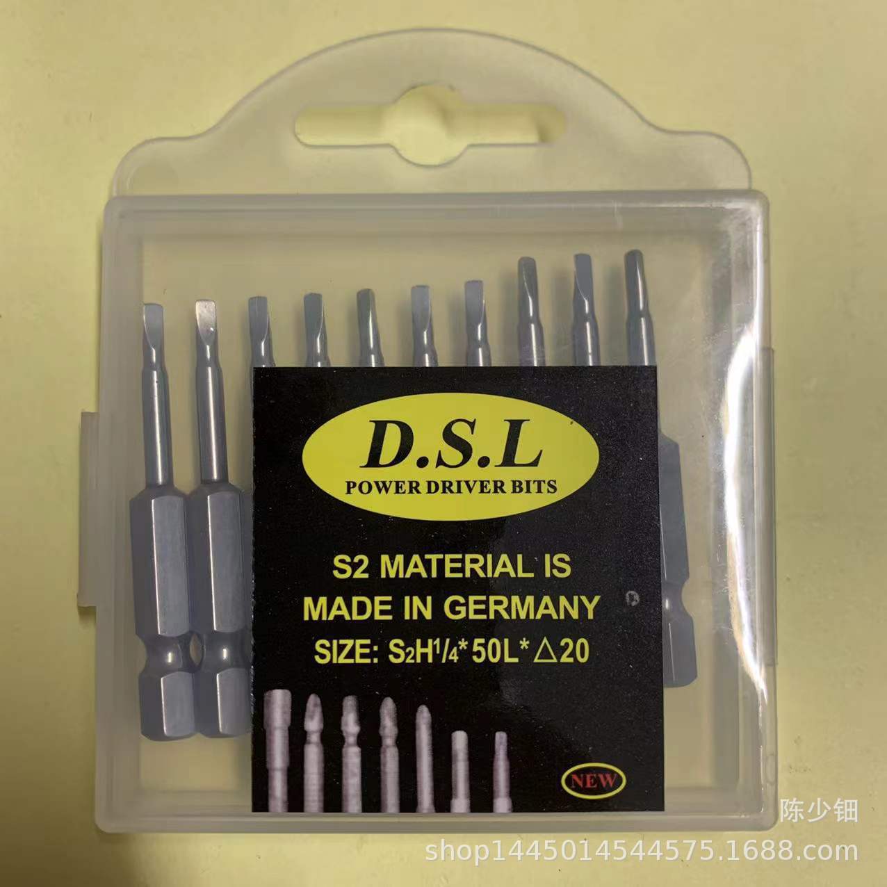 Fuente fabricante DSL Alemania S2 acero de una sola cabeza de forma especial endurecido lote cabeza triángulo cuadrado en forma de U en forma de Y