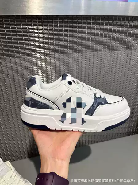 Putian Pure Original MLB Men's and Women's Fashion Thick-Soled Height-Increasing Sneakers, Spring 2026 New Retro NY Casual Sports Shoes for Couples