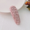 Autumn and winter new plush hair clip lamb hair furry rabbits hairy mink water bb clip card love water droplet hair clip