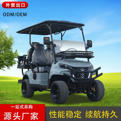 Electric golf cart cross-country beach car four-wheel sightseeing bus scenic golf course airport ferry leisure