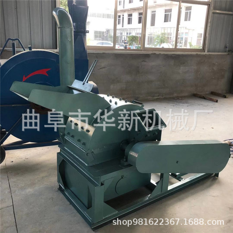 新疆小型树枝树杈木材粉碎设备 多功能木材粉碎机 树枝秸秆粉碎机