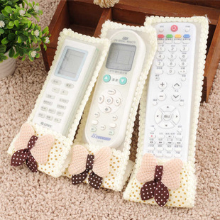 Set-top box remote control cover protective cover remote control cover fabric TV air conditioning remote control dust cover