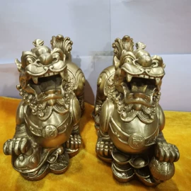 金属工艺品;铜雕工艺品;镇宅摆件