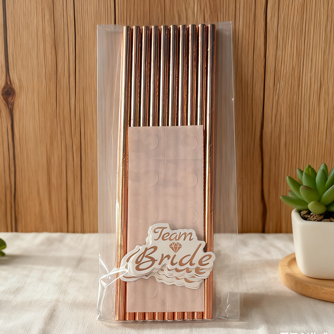 Oro rosa puro + letras 2