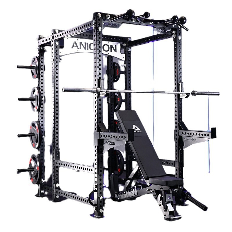 Inicio Fitness dominadas Marco de pórtico Marco de sentadilla profunda Gimnasio Combinación de fuerza comercial Dispositivo de entrenamiento integral