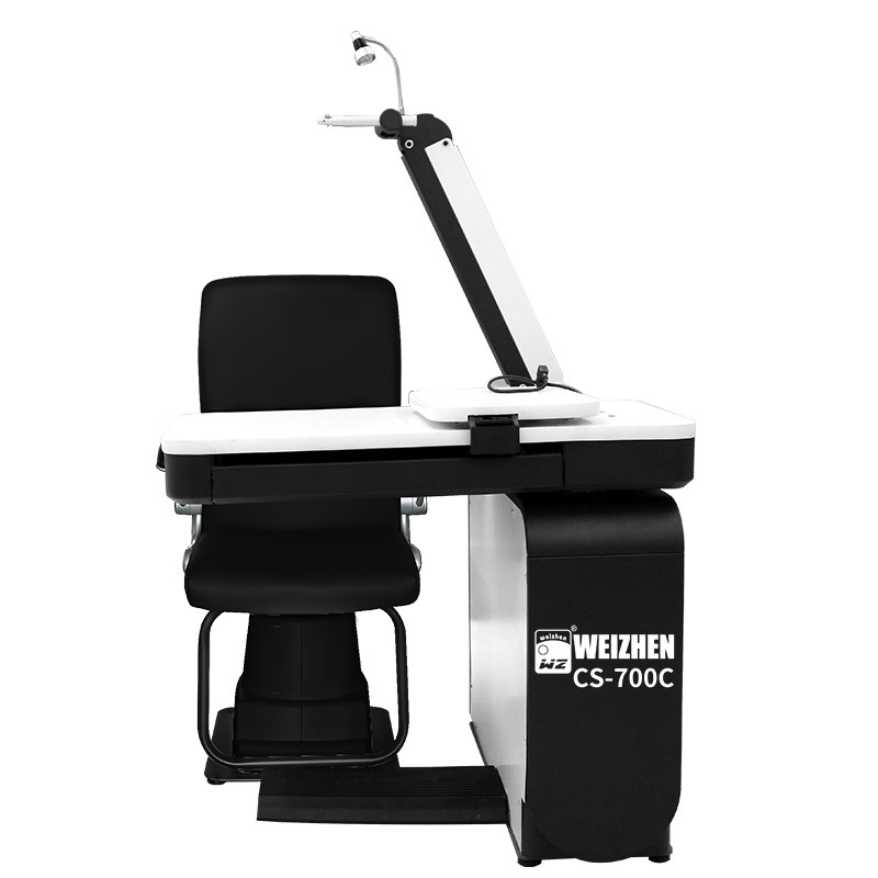 Equipo de optometría de gafas Weizhen Estación de combinación de optometría CS-700C Estación de optometría integral El brazo oscilante del ojo de buey se puede balancear