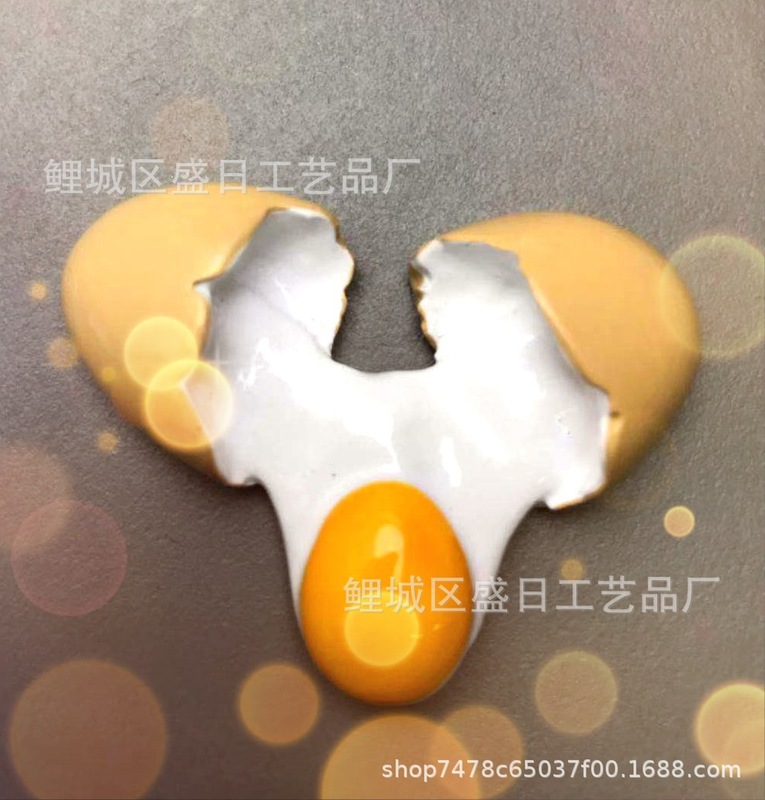 3D仿真食品面包平底锅蛋树脂冰箱贴 旅游纪念品特价不退不换|undefined