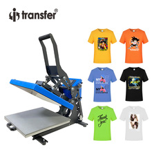 厂家直销 磁力自动打开款 38*38cm tshirt 印花烫画机柯式热印机