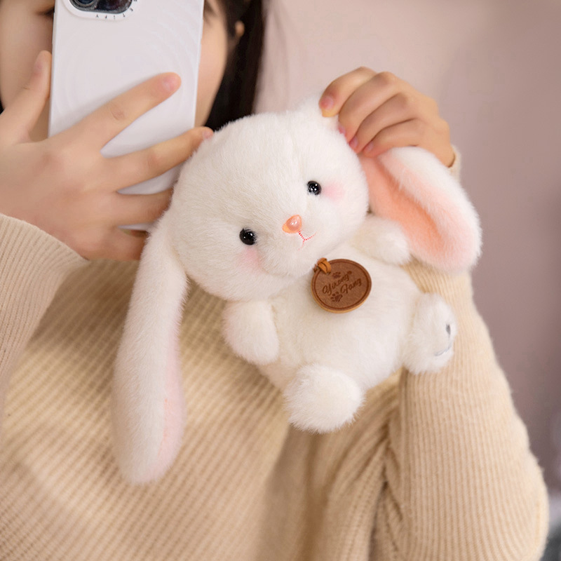 Dundun Paradise Series Juguetes de terciopelo Ou visón terciopelo mapache pequeño muñeco de la ciudad de videojuegos canjear regalos Muñecas de trapo para niños