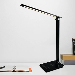 Cross-Border E-Commerce Folding Table Lamp for College Students' Dormitory Bedside Desk, Children's Study Eye Protection Lamp with Full Spectrum Lighting