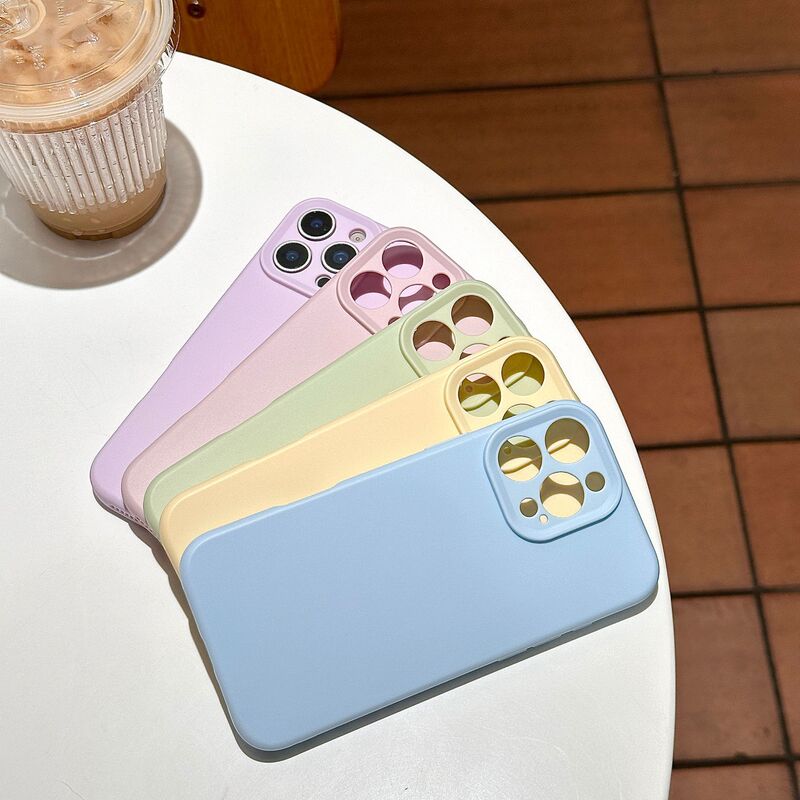 Anti-Original Silicone 2.0 Glutinous Rice Shell Suitable for Apple Mobile Phone Case 16Promax Fine Hole Ip16 Anti-Sweat and Fingerprint Removal 15 Anti-Original Silicone 2.0 Glutinous Rice Shell Suitable for Apple Mobile Phone Case 16Promax Fine Hole Ip16 Anti-Sweat and Fingerprint Removal 15