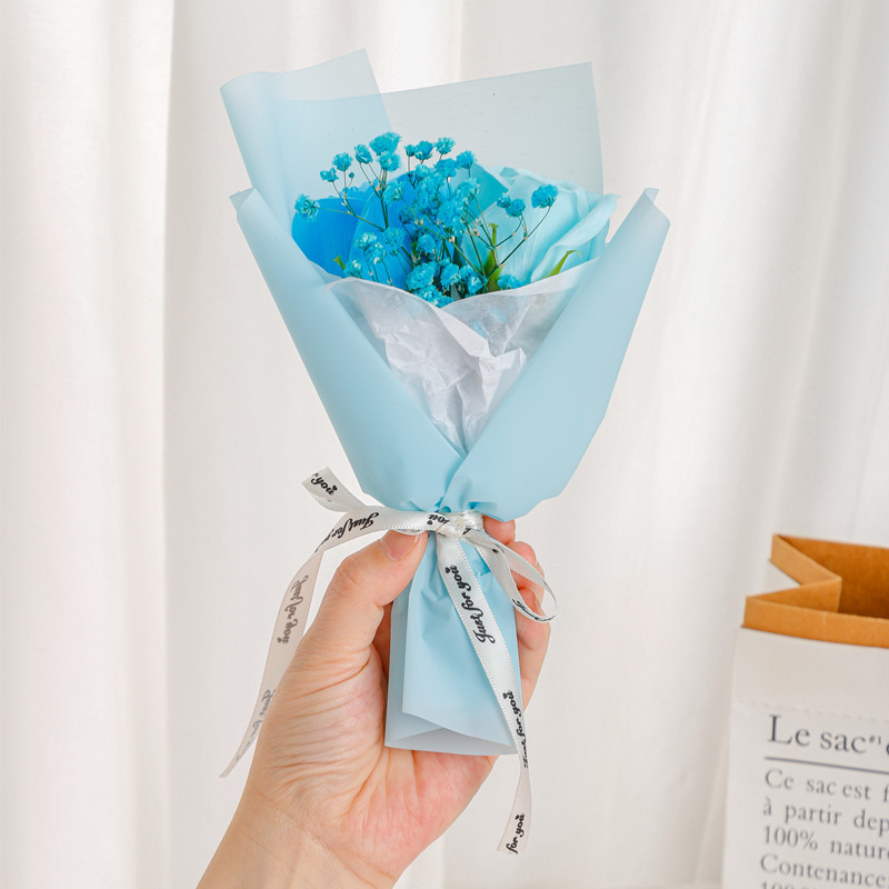 Festival de la diosa de la acción de gracias para la novia eterna flor festival regalo al por mayor Mini ramo de flores secas rosa para el festival 38