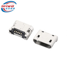 Micro USB 5S 5P B��ĸ������B����5.9mm���_��������Ӻ��_�o߅