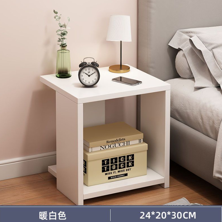 [소형, 문 없음, 서랍 없음] 24cm 우아한 화이트