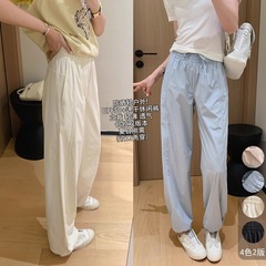 防晒轻户外!UPF50+轻薄双版本速干运动直筒休闲裤女2025夏季新款