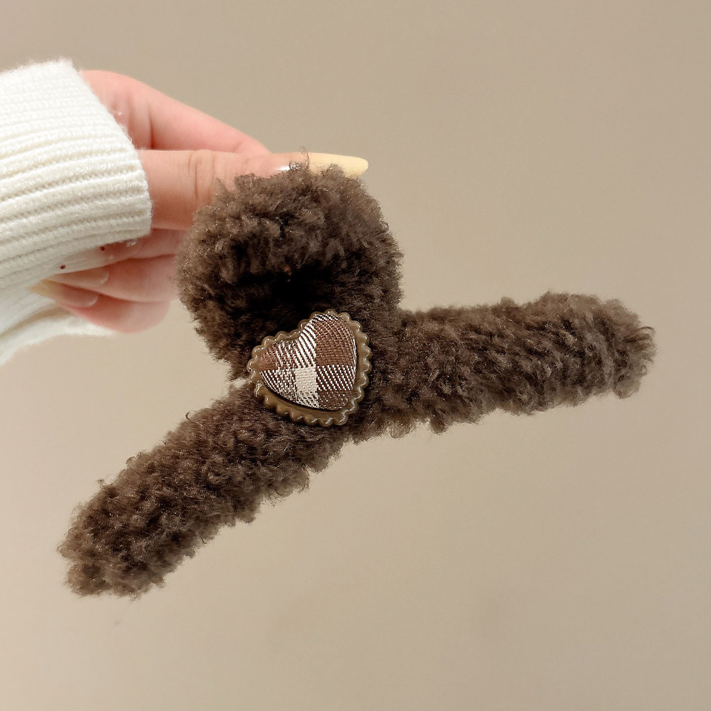 Clip grande para el cabello, pinza elegante para mujeres con cabello grueso