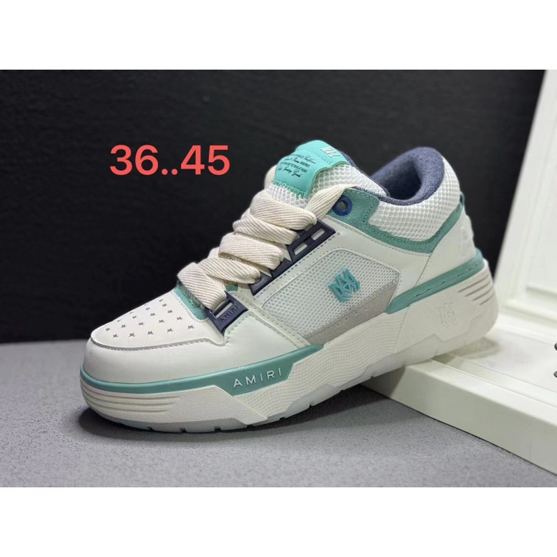 Nuevo AMIRI marca de moda para hombres y mujeres zapatos de skate de altura baja, zapatos deportivos casuales de suela gruesa, zapatos de moda de pareja image 10