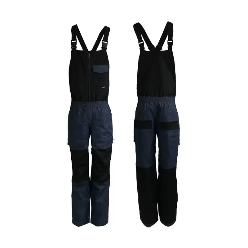 专业定制出口牛津布工装工地施工服安全背带裤