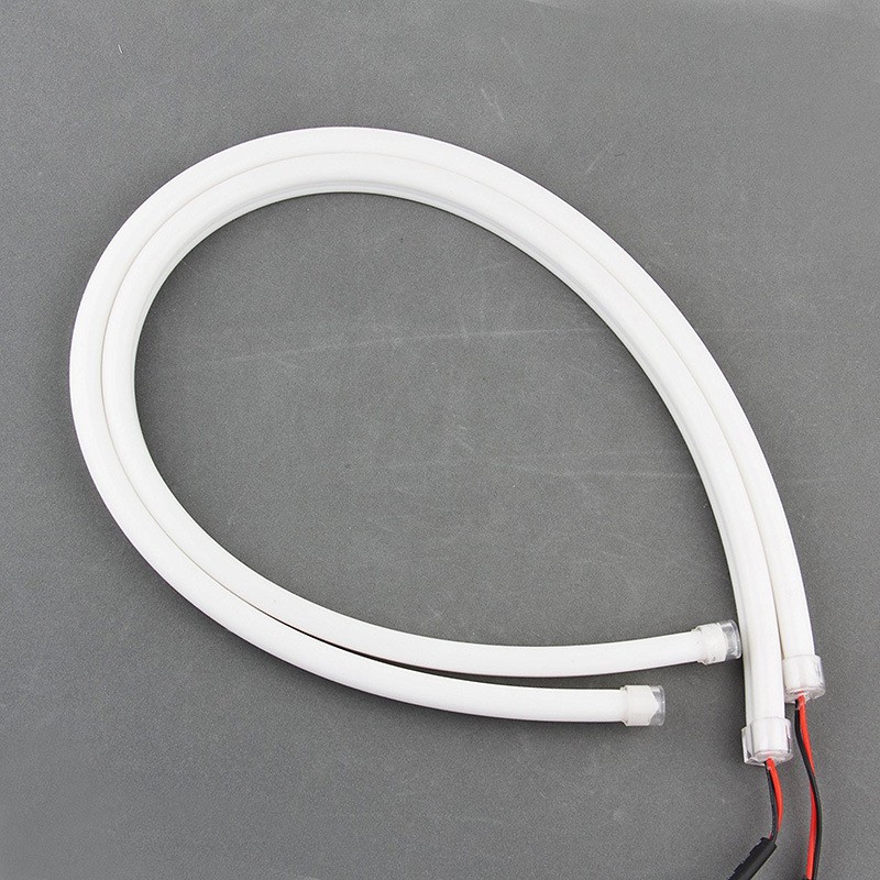 Car LED DRL Strip Headlight Eyebrow Turn Signal 60cm