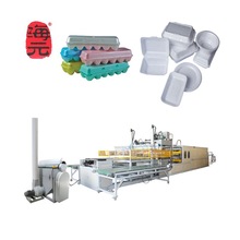 工厂低价供应一次性发泡餐盒生产设备 泡沫饭盒机器 泡沫盘生产线
