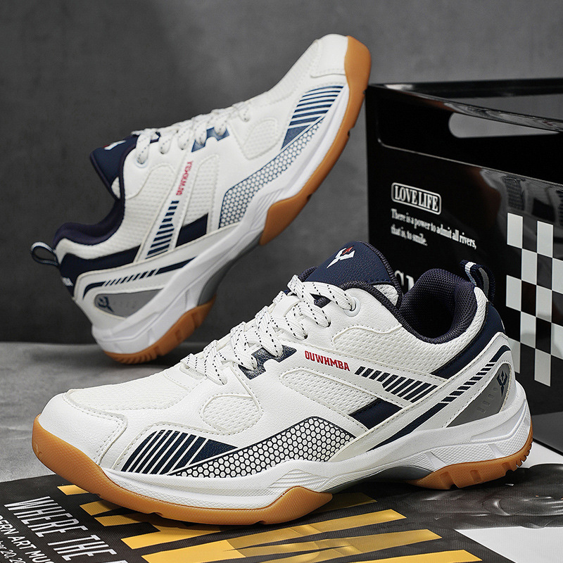 Nuevos zapatos de bádminton especiales transfronterizos, zapatos de entrenamiento de tenis, zapatos de tenis de mesa para estudiantes masculinos y femeninos