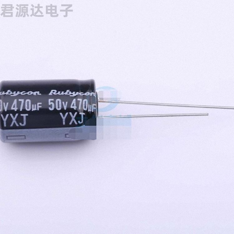 50YXJ470MFFC12.5X20描述470uF 50V电解电容器