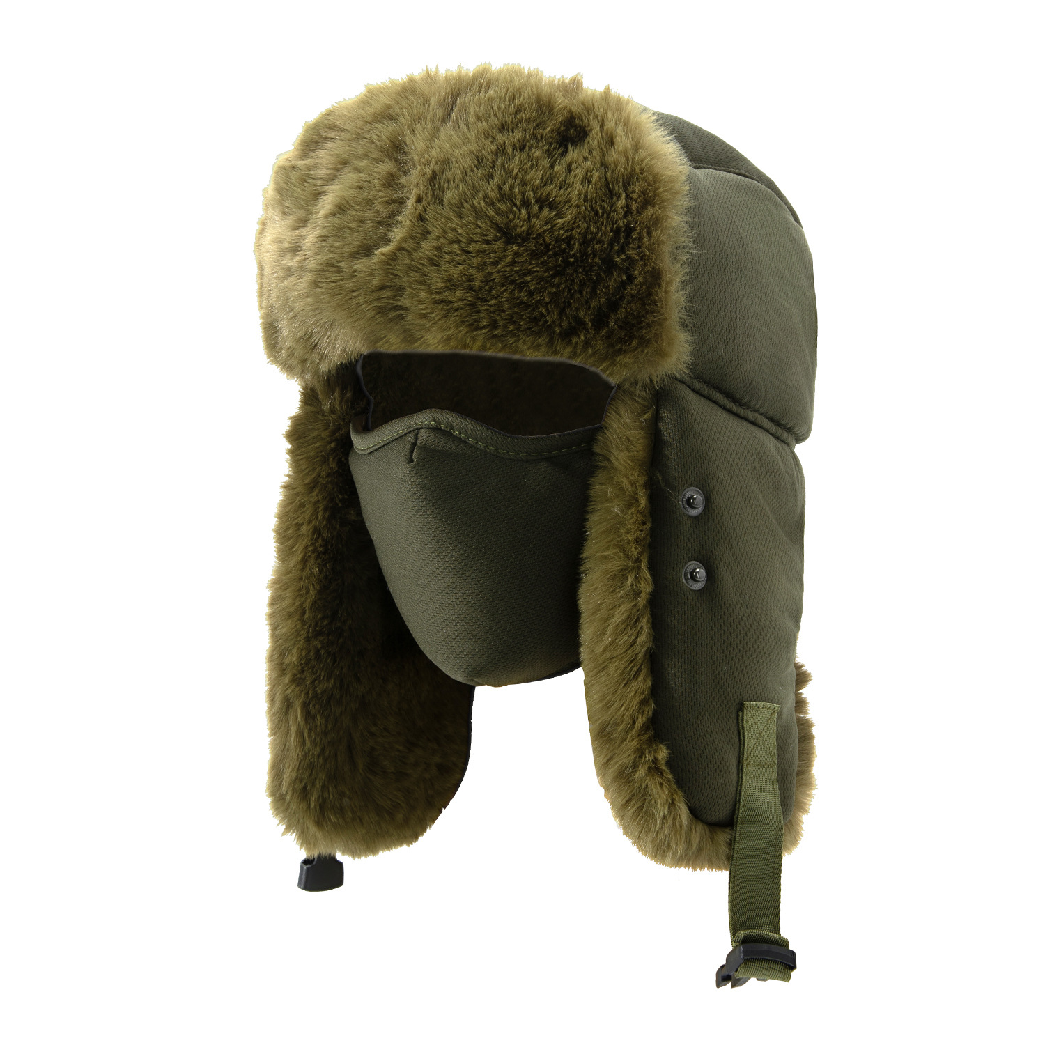 Sombrero invierno Thunderbolt sombrero hombre camuflaje grueso sombrero de esquí calentamiento almacenamiento de calor guantes de terciopelo sombrero de vuelo moda de personalidad