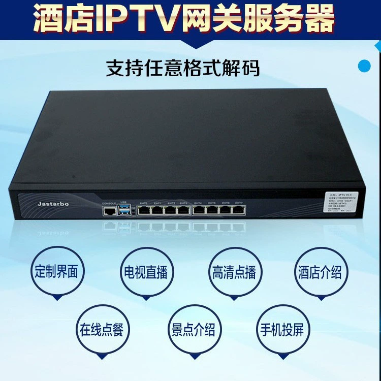 Отельная цифровая ТВ/IPTV стриминговая сеть, шлюз для слияния трех сетей, конвертер для трансляций в реальном времени