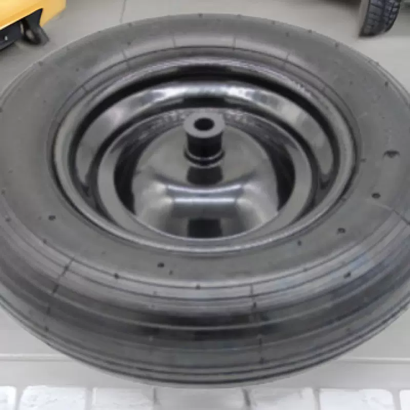 4.10/3.50-4橡胶充气轮推车沙滩车小型农业机械轮沙滩车轮胎