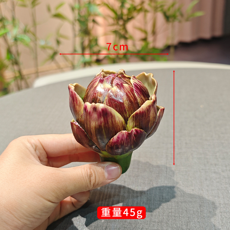 酒店菜品摆盘装饰点缀冷菜装饰花草摆盘刺身绿毛球三文鱼摆件围边|undefined
