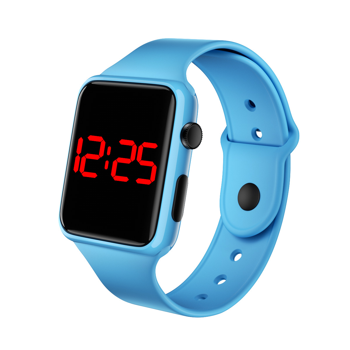 Reloj electrónico LED cuadrado, pulsera deportiva para estudiantes, venta al por mayor