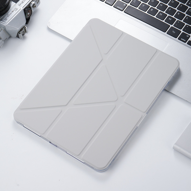 iPad11タブレット保護ケース3+Y折高透明アクリルAir11Y折タブレットケースPro11磁気吸着ケースに適用|undefined