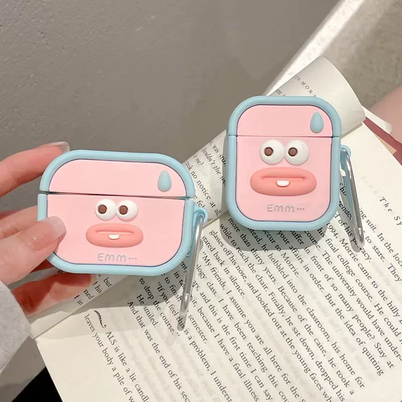 Чехол для AirPods (Ketong) в виде милой cartoon силиконовый защитный чехол — совместим с AirPods 1/2/3/4/Pro/Pro2