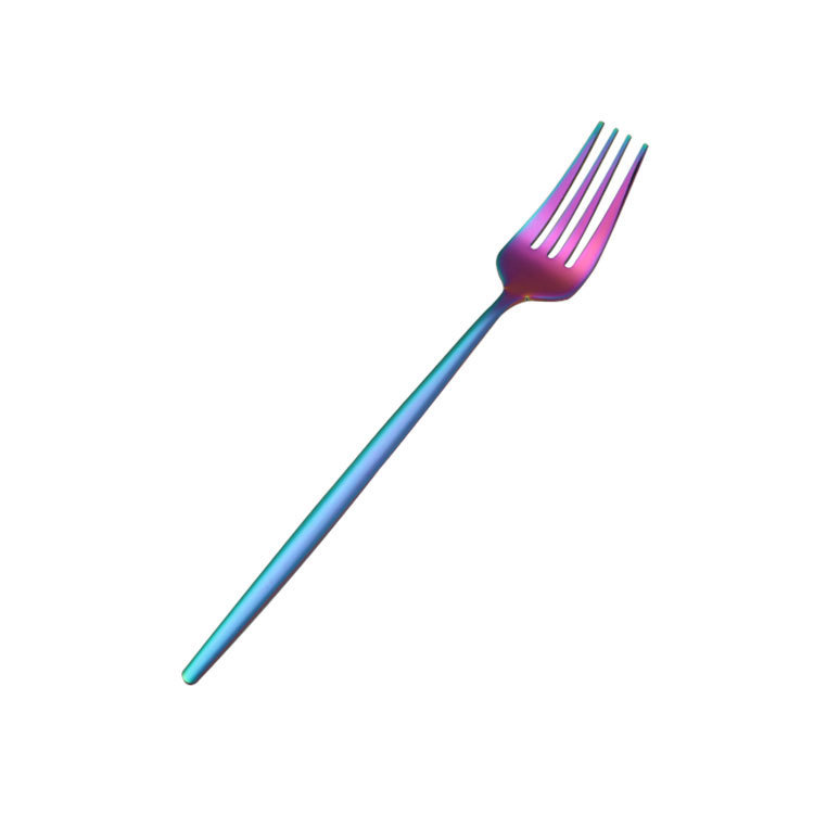 레인보우 - 식사용 포크