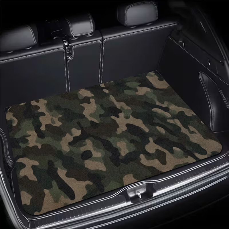 Cross-border Amazon TEMU best-selling car trunk mat, American-style animal-themed, all-season dustproof car floor mat