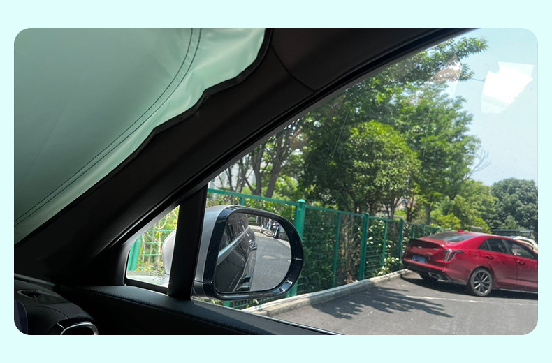 Car sunshade, heat insulation, windshield sun visor, thickened foldable sunshade, blackout sunshade, sun umbrella