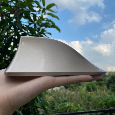 Rayling Shark Fin Modified vehicle antenna - the-original-car-has-no-antenna-shark-fin-gold