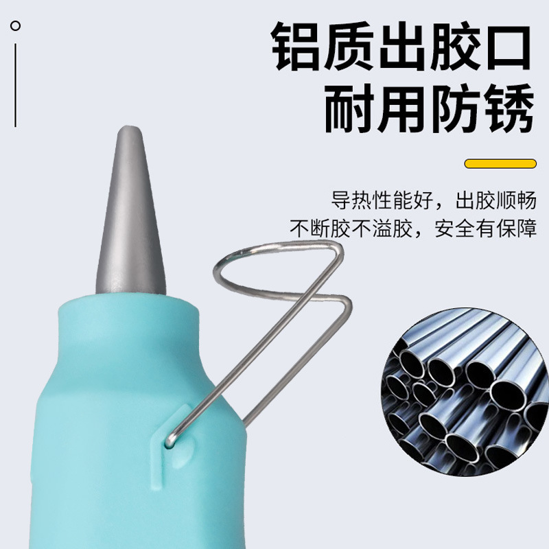 Pistola de pegamento eléctrico 20W, mini, bricolaje, termofusible