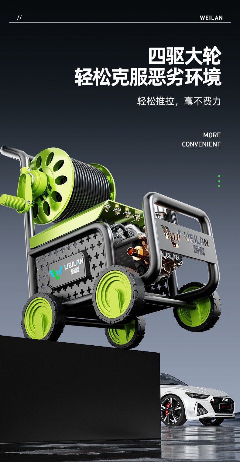 Car Washing Machine High-Pressure Water Gun for Home Use 220V High-Power New Model Car Cleaning Tool Powerful Floor Cleaning Booster Washer