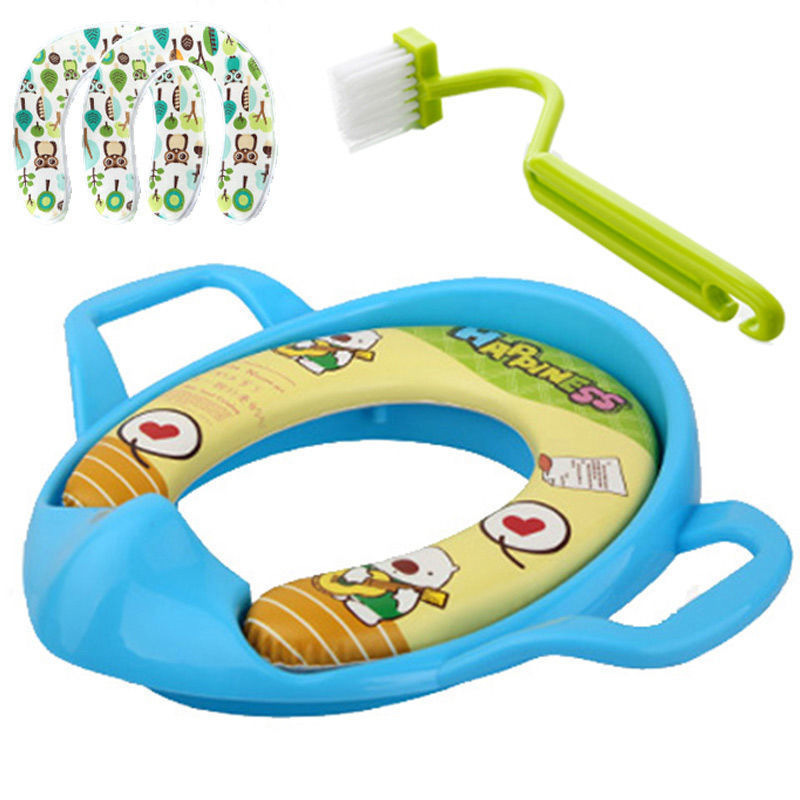 子供の便器の輪の赤ちゃんの便器の輪の子供の男の子の女の子は大きくて座ります。|undefined