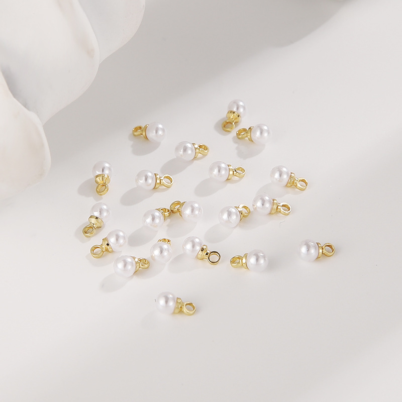 Fashion Solid Color ABS Plating Jewelry Accessories 1 Piece