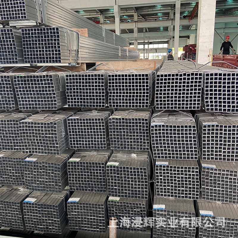 上海冷镀锌方管 方矩管 钢带管100*50 80*40 60*80规格齐全可出口
