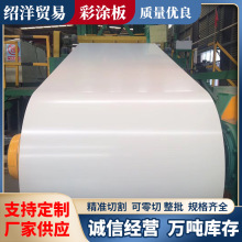 彩涂卷 高品质彩涂板PVDF氟碳油漆多种规格彩钢卷 可覆 膜开平