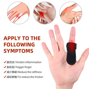 Finger Fixation Belt, Knuckle Protection, Tendon Splint, Finger Straightening, Finger Rest Fixator, Aluminum Strip Support, Comfortable and Transparent