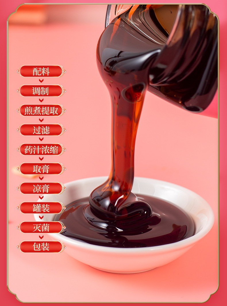 Wu Ji Bai Feng Gao (Black Chicken & White Phoenix Herbal Paste) — 300g Nourishing Herbal Honey Paste quality and texture