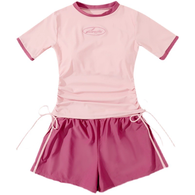 Новый женский купальник 2025 года, спортивного стиля, модный и стройнящий, консервативный и стильный.