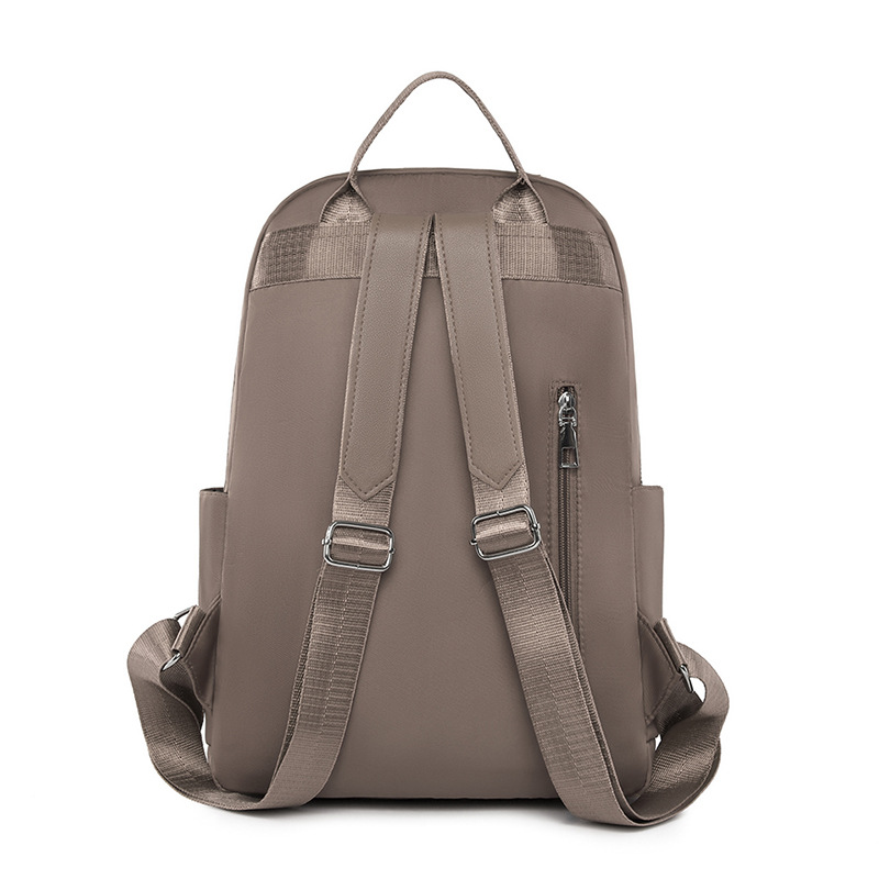 2023 nueva mochila de tela Oxford para mujer coreana, mochila de viaje ligera al aire libre simple de moda, mochila escolar para estudiantes