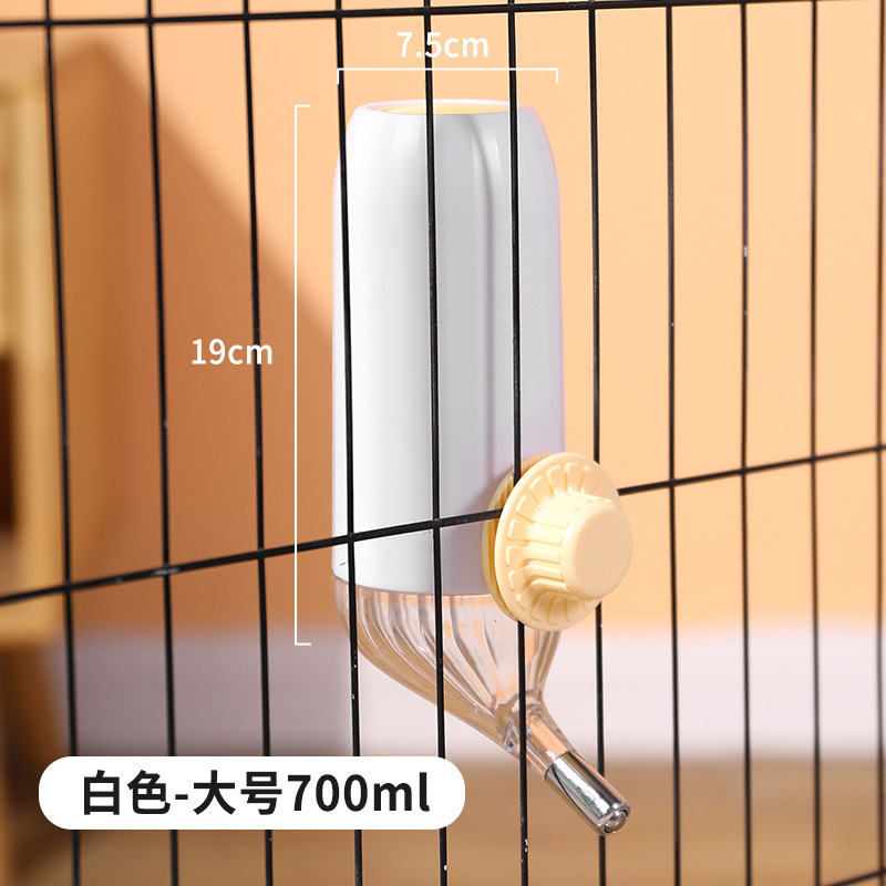 Bebedero para perros, boca no mojada, bebedero para gatos, jaula para perros con bolas, alimentador de agua, hervidor para mascotas, colgante, anti-volteo