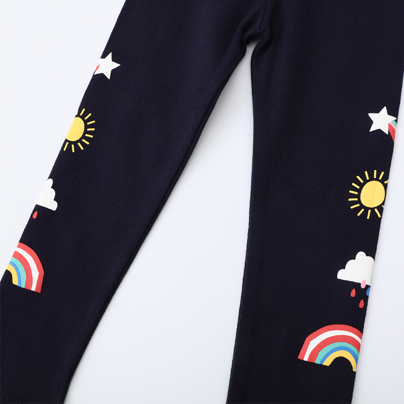 2023 polainas de las muchachas del resorte de la nueva llegada de las niñas ropa de abrigo pantalones de distribución de fábrica entrega al por mayor